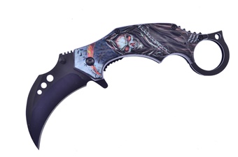 Brown Abs Karambit