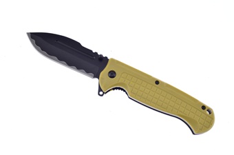 Tan Abs Tactical Folder