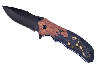 Wood 3d Scorpion Folder