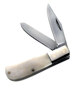 White Smoothbone Little Jim Bowie Trapper