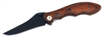 Mounted Police Black/Wood 4 1/2"