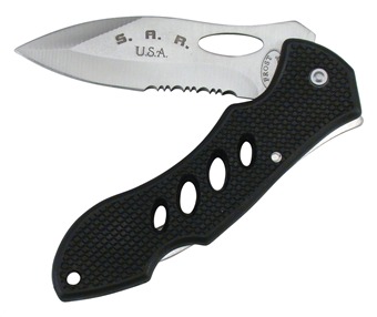 S.A.R. Black Composite Tactical Folder
