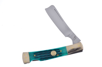 Razor Lock Green Jig Bone 4"