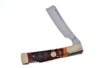 Razor Lock Peachseed Bone 4"