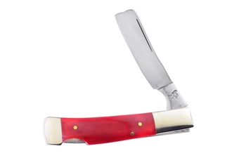 Razor Lock Red Smoothbone 4"
