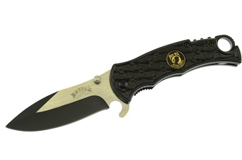Pow/Mia Black Aluminum Snapshot Tactical