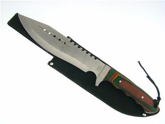 Combat Dagger Frostwood W/Sheath 16"