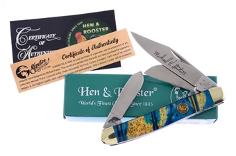 Michael Prater H&R Teal & Gold Stockman