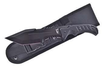 Black G10 Full Tang Hunter