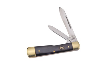 Cape Buffalo Horn Gunstock W/Copper Bolsters