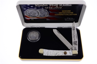 H&R Barber Half Dollar Trapper