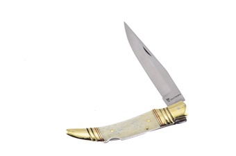 White Smoothbone Locking Toothpick 4116g