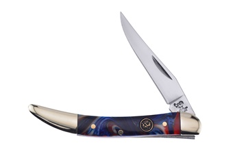 Red Wh Blue Swirl Toothpick