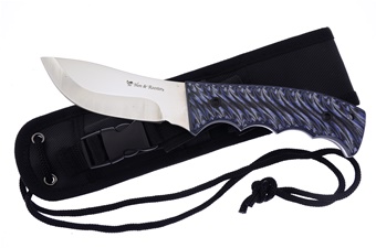 )Blue & Black G10 Skinner