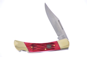 Red Pick Bone Lockback 4116gs