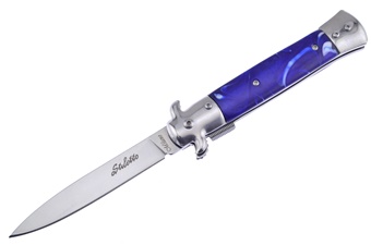 Blue Italian Milano Stiletto
