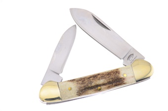 440 Stainless Steel Deer Stag Canoe