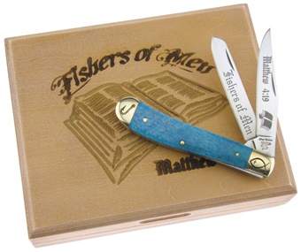 Fishers Of Men Blue Smoothbone Trapper