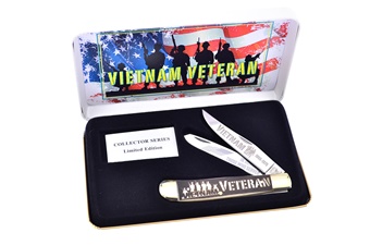 Vietnam Veteran White Smoothbone Trapper