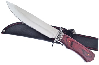 Pakkawood Bowie 420 Stainless Steel