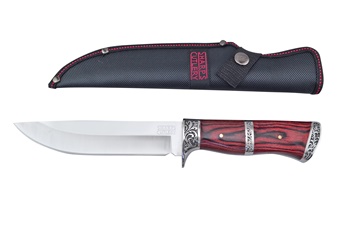 Pakkawood Full Tang Bowie W/Nylon Sheath