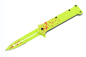 Tiger Usa Neon Trigger Knife