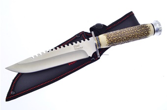 Stag Bone Resin W/Nylon Sheath
