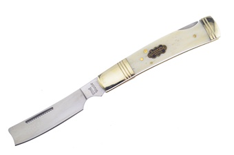 White Smooth Bone 1 Arm Razor