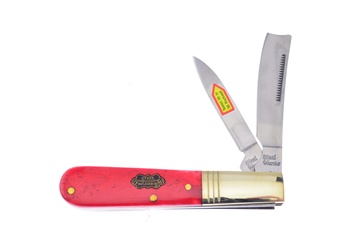 Steel Warrior Dark Red Smoothbone One Arm Razor