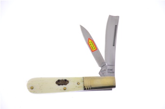 Steel Warrior White Smoothbone One Arm Razor Barlow