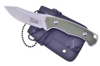 Green/G10 Necklace Satin Blade
