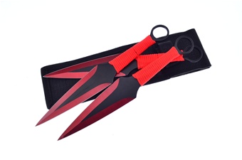 3pc Red Thrower Set Cord Wrap