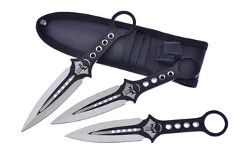 X3 Black/Silver Throwers