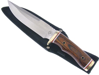 Pakkawood Bowie W/Sheath