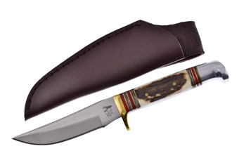 Stag Bowie W/Sheath