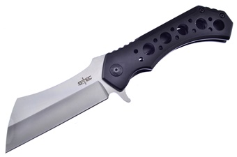 Black Aluminum Cleaver