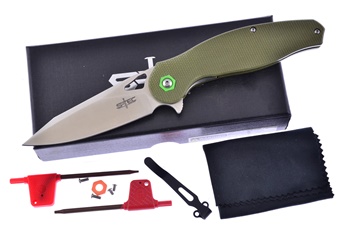 Stec G-10 Green Bravo