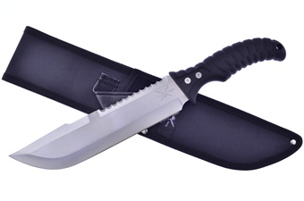 Black Abs Bowie W/Nylon Sheath