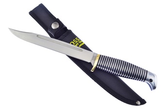 Stainless Steel Hunter W/Nylon Sheath