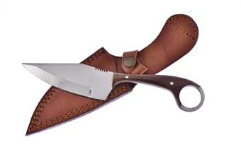 Rose Wood Stainless Steel Blade Fixed Blade