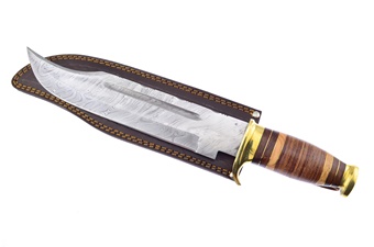 Stacked Leather Dm Blade